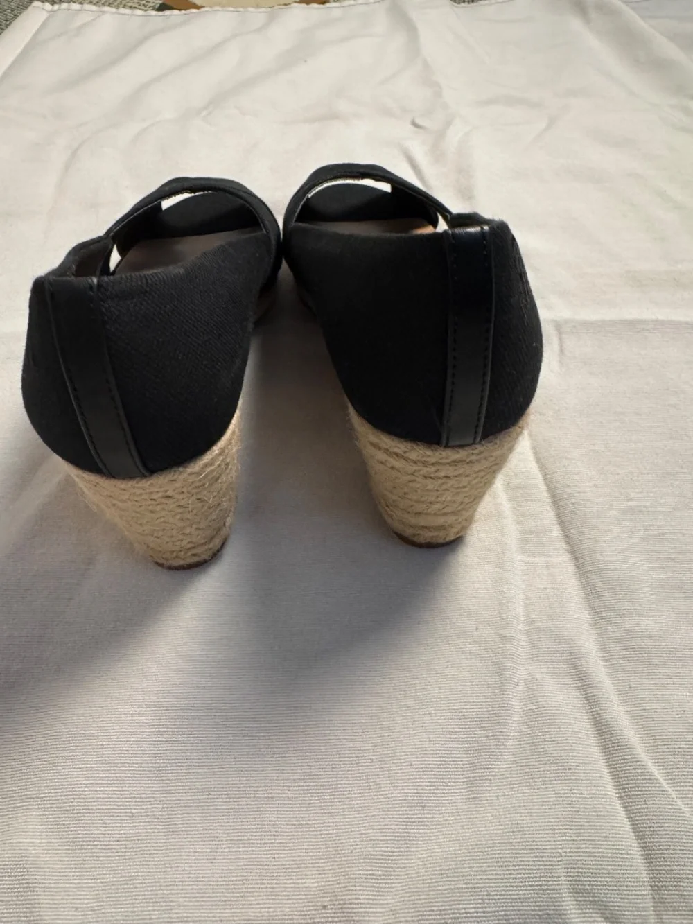 Black Tommy Hilfiger Espadrilles - Sz 8.5